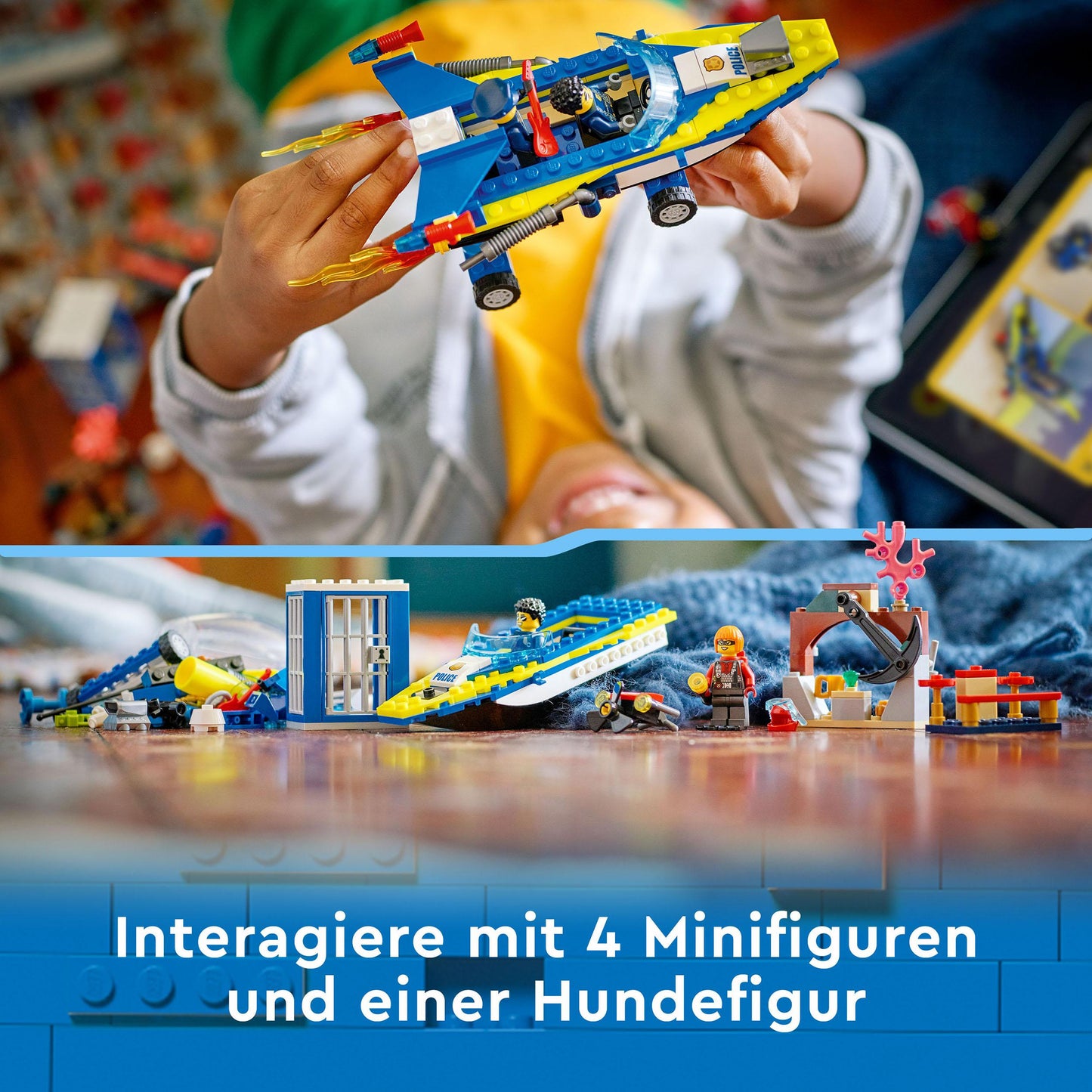 LEGO® City 60355 Detektivmissionen der Wasserpolizei