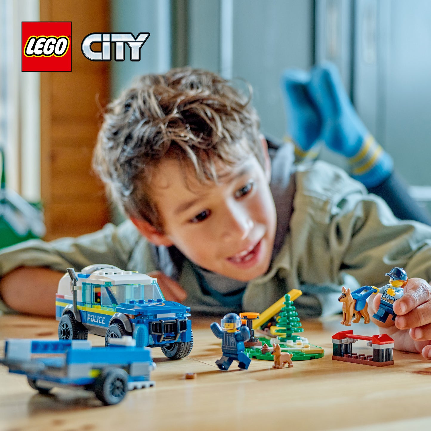 LEGO® City 60369 Mobiles Polizeihunde-Training