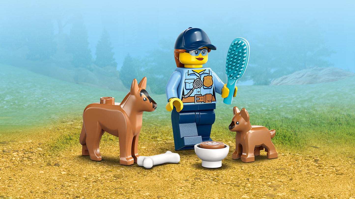 LEGO® City 60369 Mobiles Polizeihunde-Training