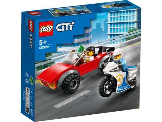 LEGO® City 60392 Verfolgungsjagd mit dem Polizeimotorrad