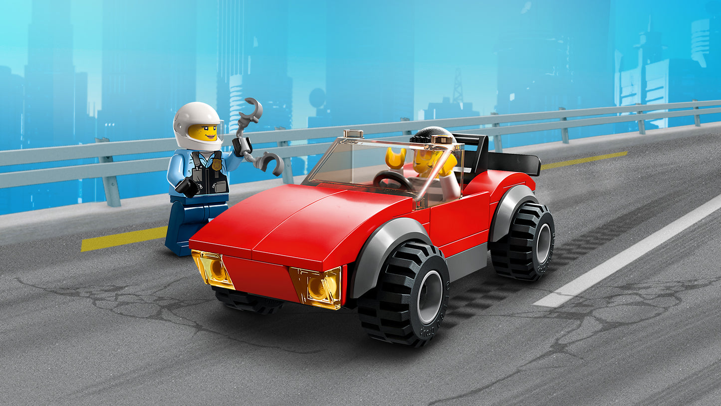 LEGO® City 60392 Verfolgungsjagd mit dem Polizeimotorrad