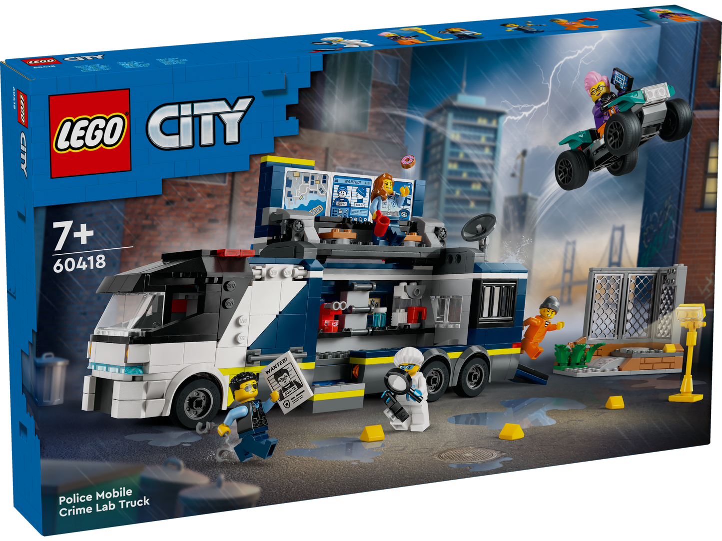 LEGO® City 60418 Polizeitruck mit Labor