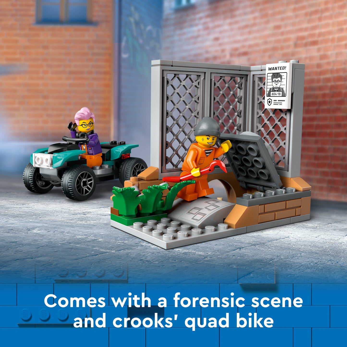 LEGO® City 60418 Polizeitruck mit Labor