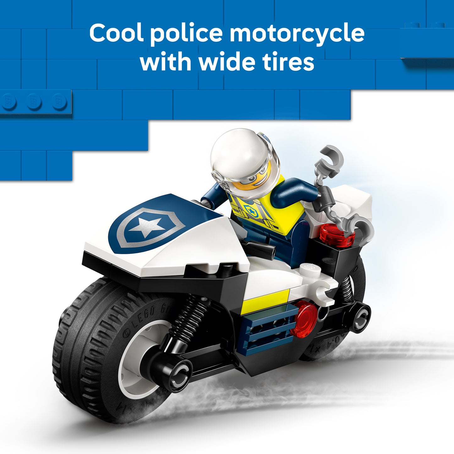 LEGO® City 60455 Verfolgungsjagd mit dem Polizeimotorrad
