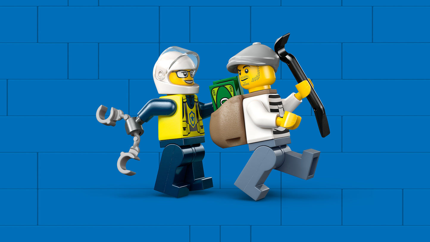 LEGO® City 60455 Verfolgungsjagd mit dem Polizeimotorrad