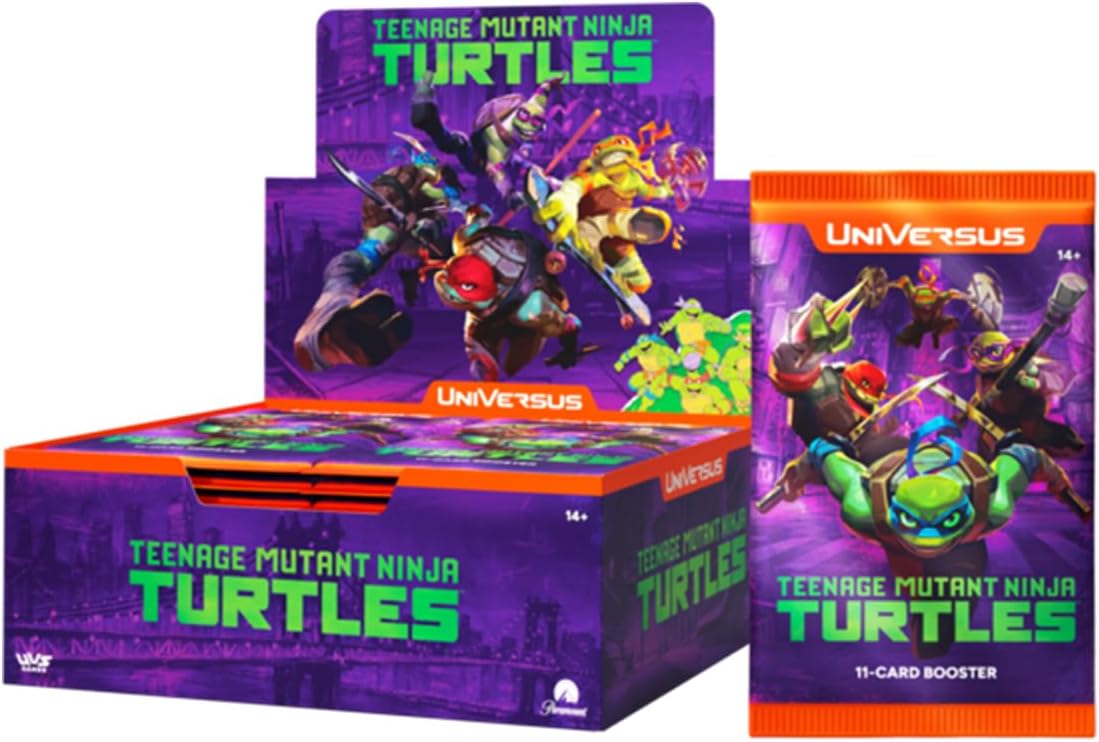 UniVersus: Teenage Mutant Ninja Turtles Booster Display