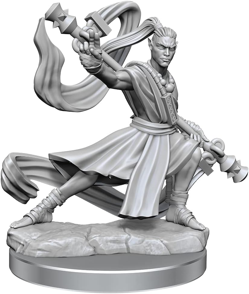 D&D Frameworks: Elf Monk Male