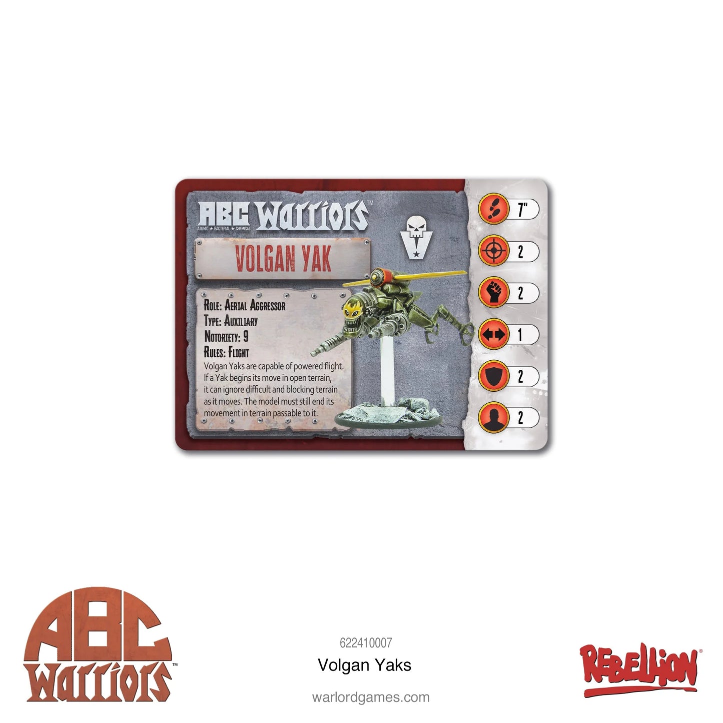 ABC Warriors: Volgan Yaks - 622410007