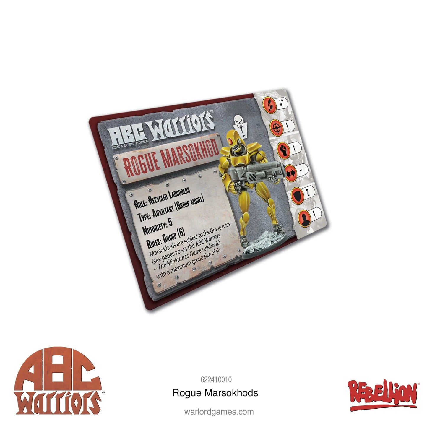 ABC Warriors: Rogue Marsokhods - EN - 622410010