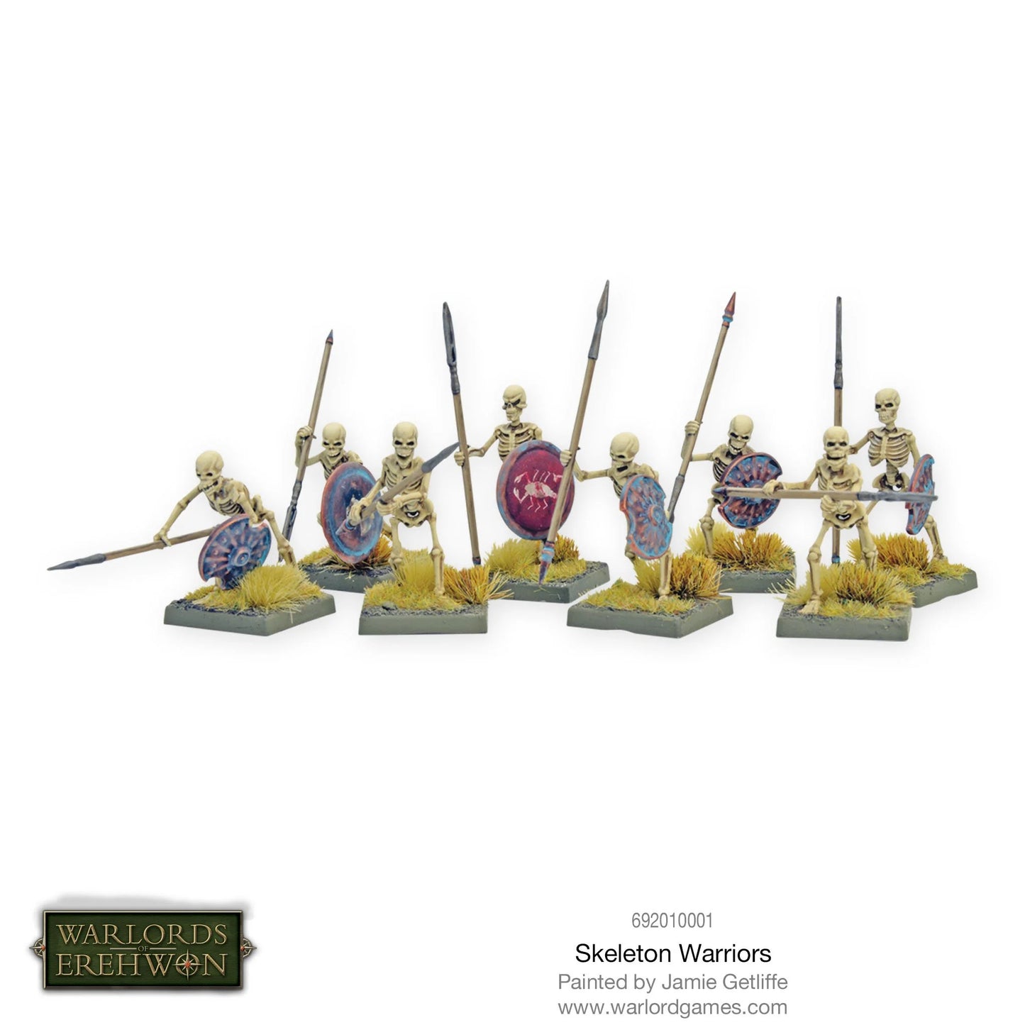 Warlords of Erehwon Skeleton Warriors - EN - 692010001