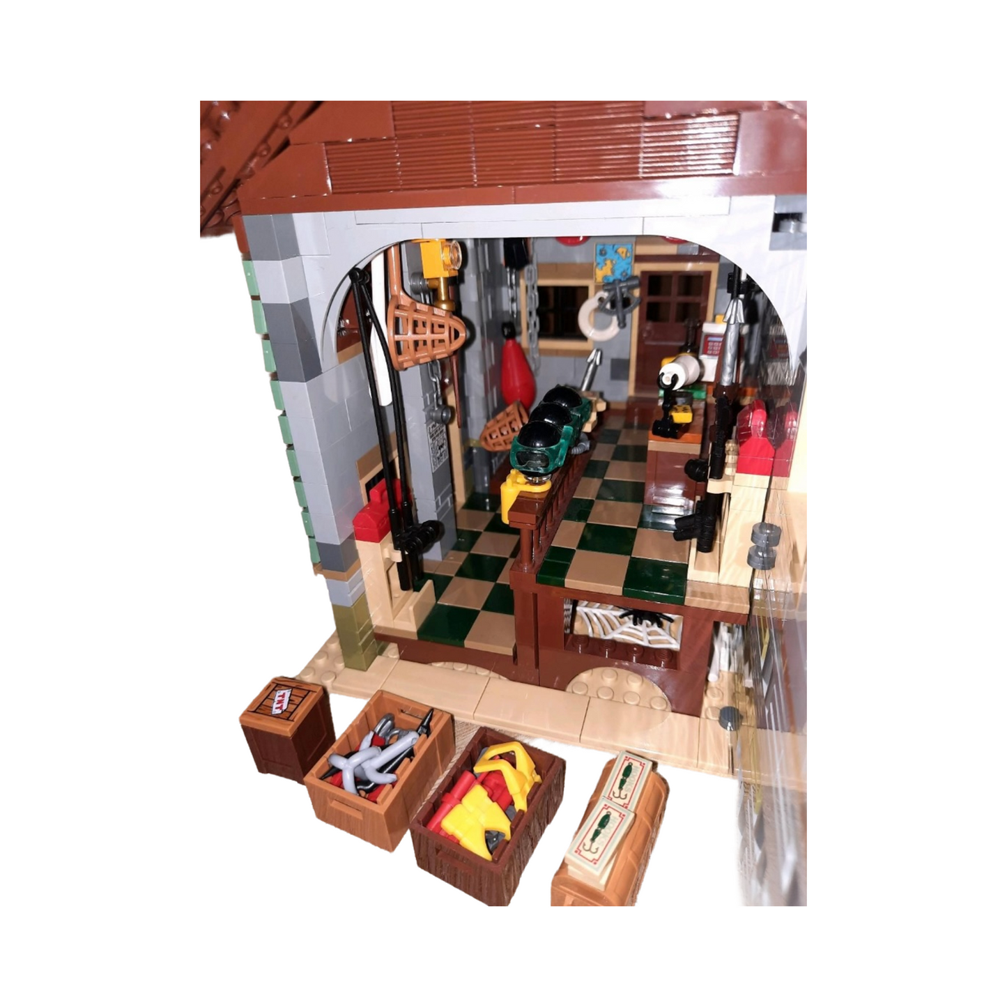 LEGO® Ideas 21310 Alter Angelladen - gebraucht mit Figuren und BA - komplett 100% TOP