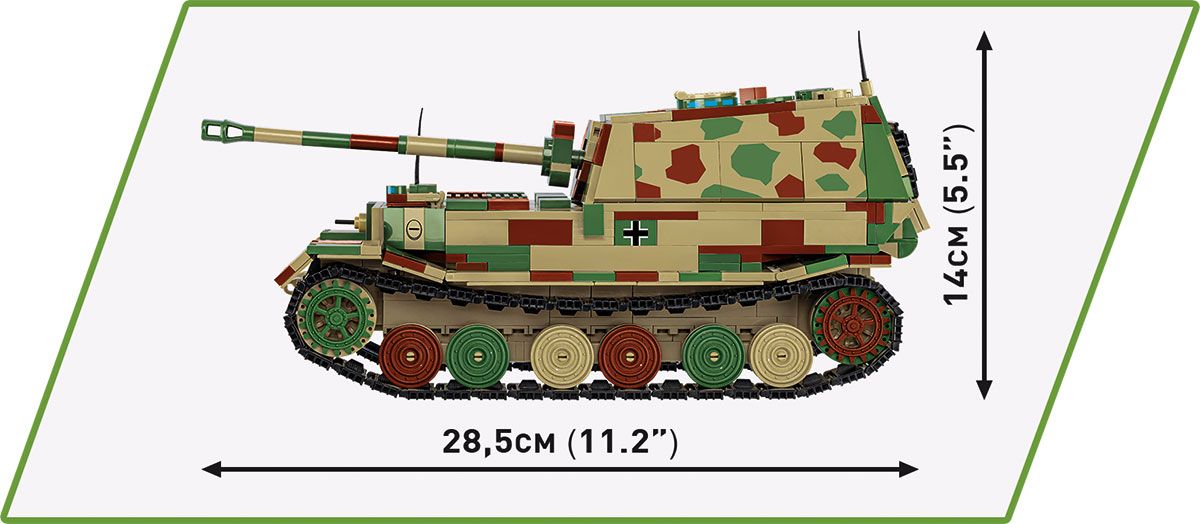 Cobi 2582 - Historical Collection - Panzerjäger Tiger (P) Elefant