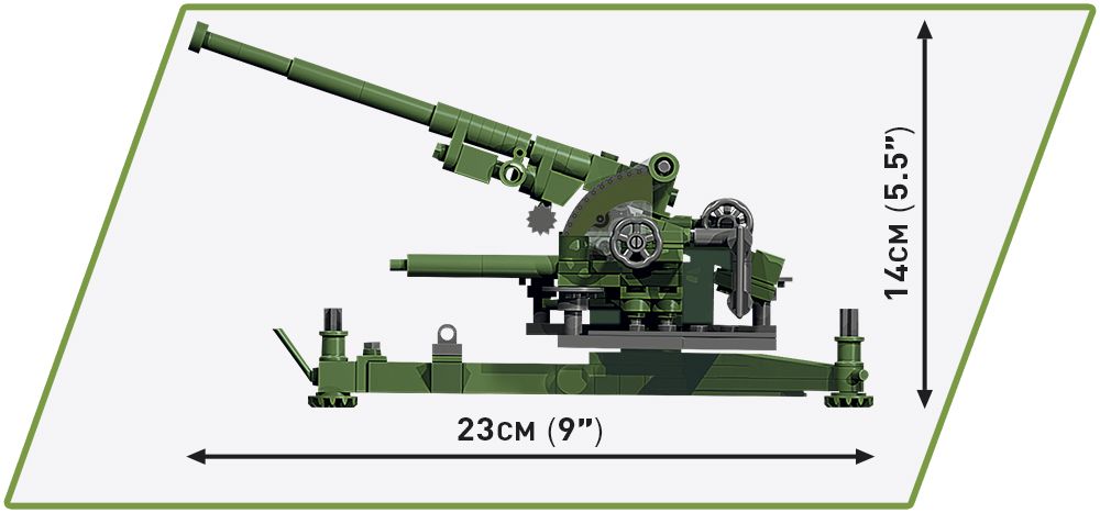 Cobi 2294 - Historical Collection - Canon de 90 mm Modèle 1939