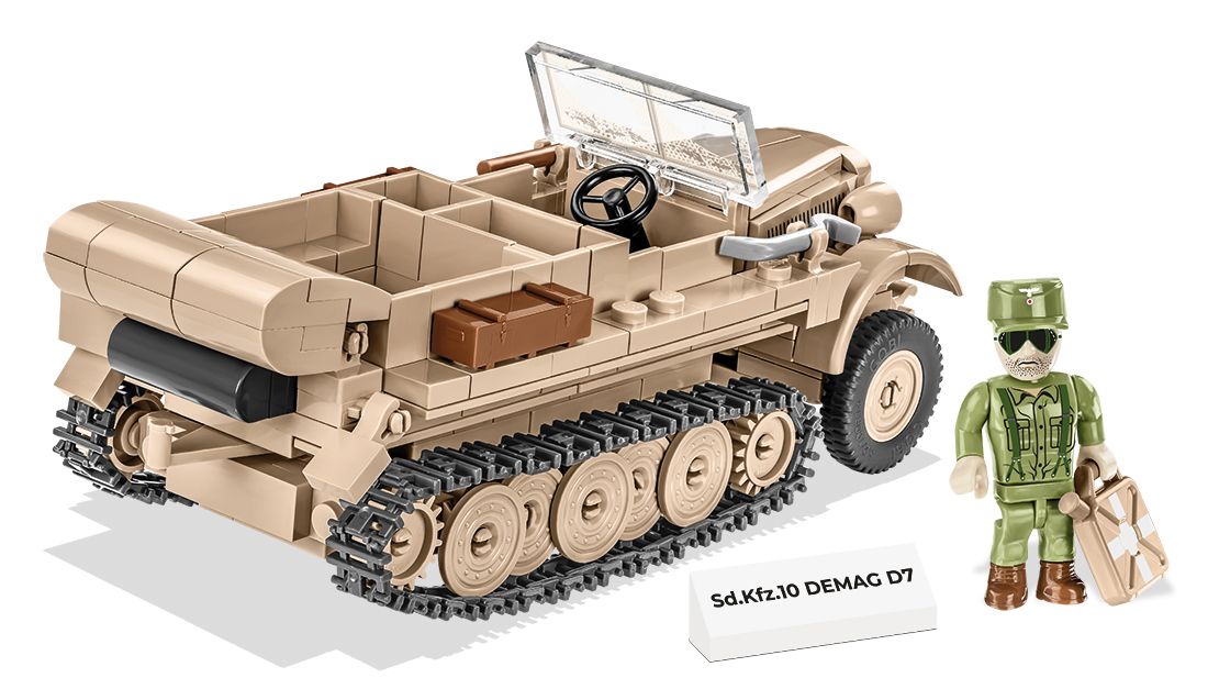 Cobi 2273 - Historical Collection - Sd.Kfz 10 Demag D7