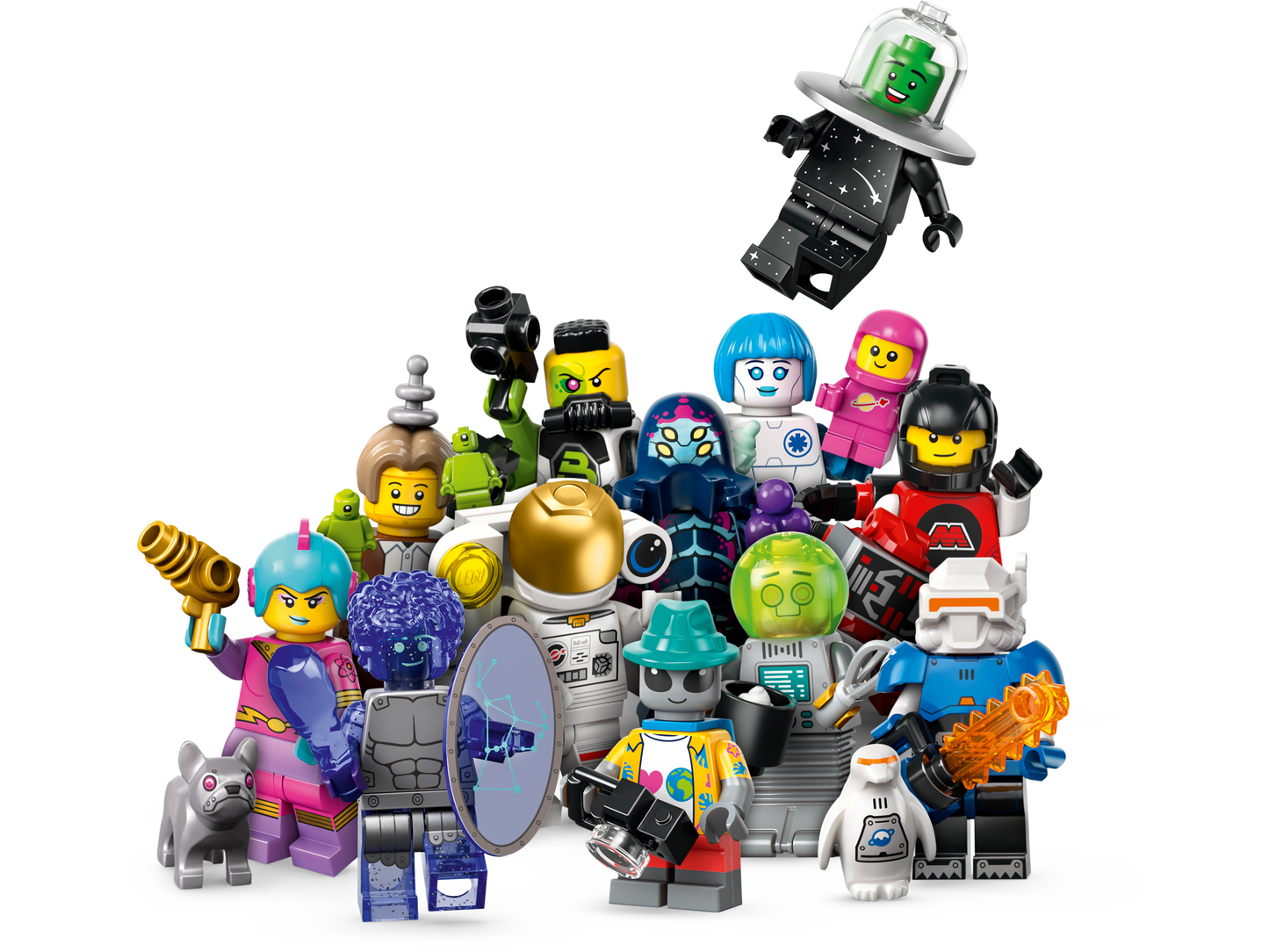 LEGO® Collectable Minifigures 71046 LEGO® Minifiguren Weltraum Serie 26 - 1 kompletter Satz 12 Figuren