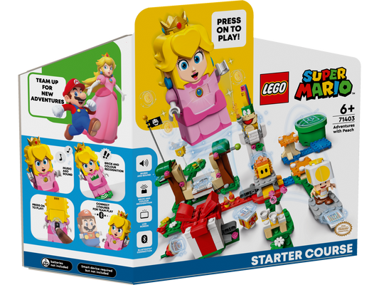 LEGO® Super Mario 71403 Abenteuer mit Peach – Starterset