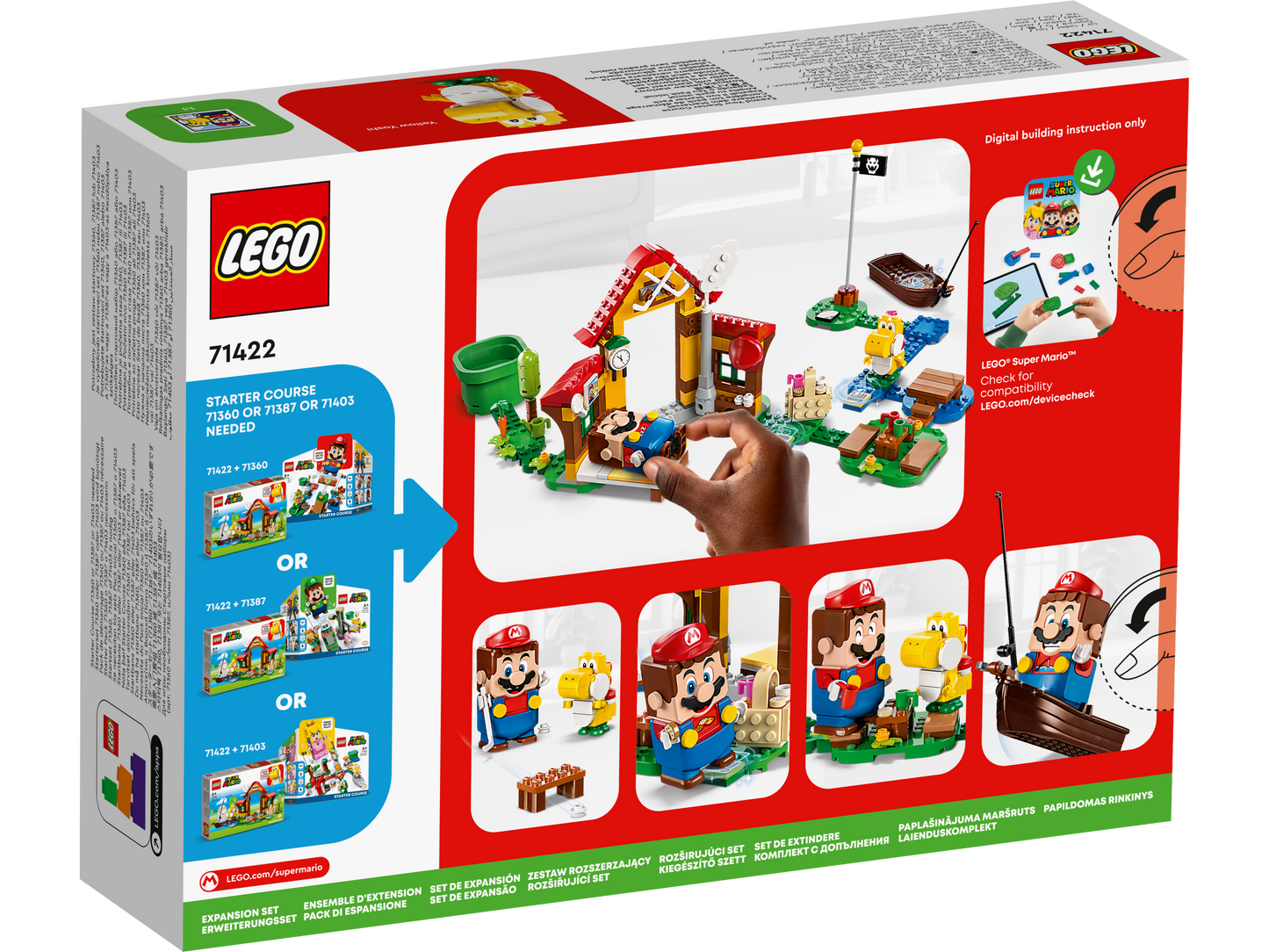 LEGO® Super Mario 71422 Picknick bei Mario – Erweiterungsset