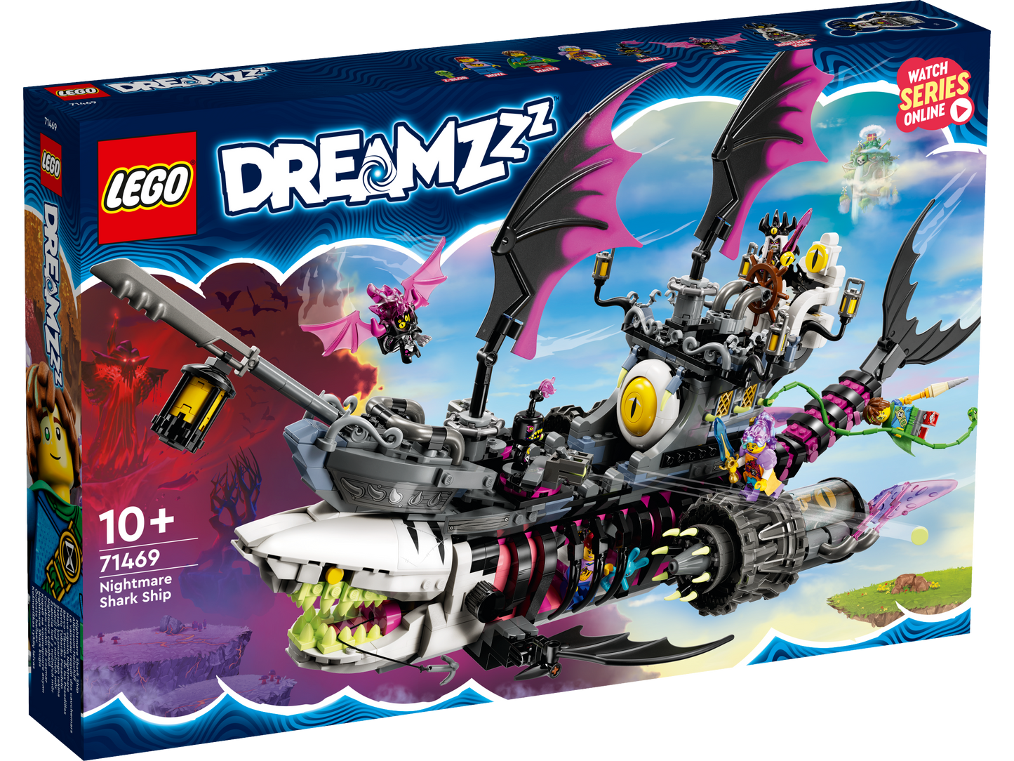 LEGO® Dreamzzz 71469 Albtraum-Haischiff