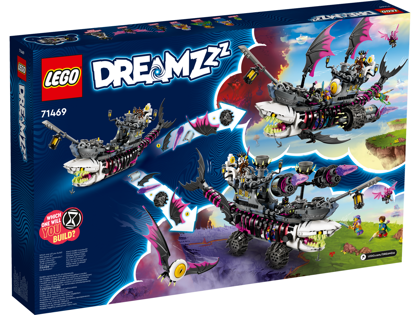 LEGO® Dreamzzz 71469 Albtraum-Haischiff