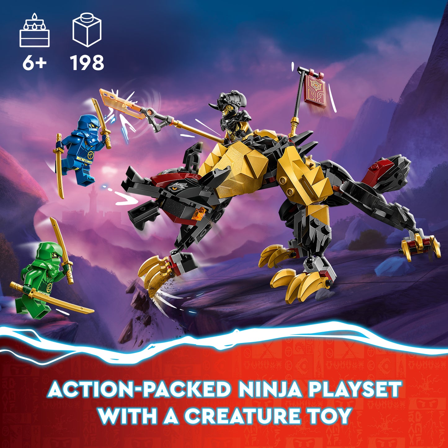 LEGO® Ninjago 71790 Jagdhund des kaiserlichen Drachenjägers