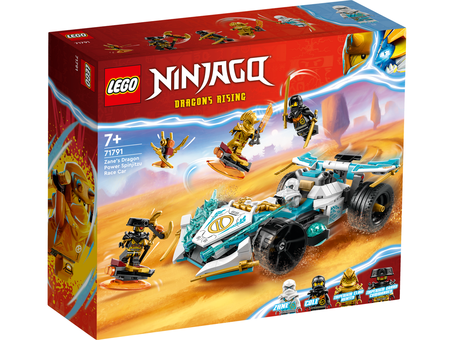 LEGO® Ninjago 71791 Zanes Drachenpower-Spinjitzu-Rennwagen