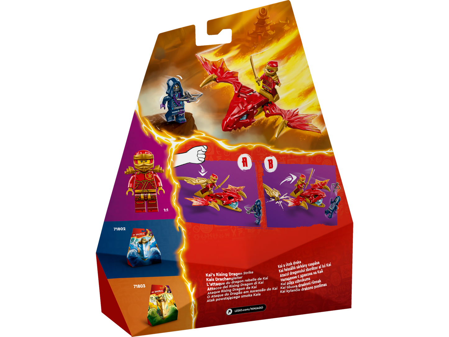 LEGO® Ninjago 71801 Kais Drachengleiter