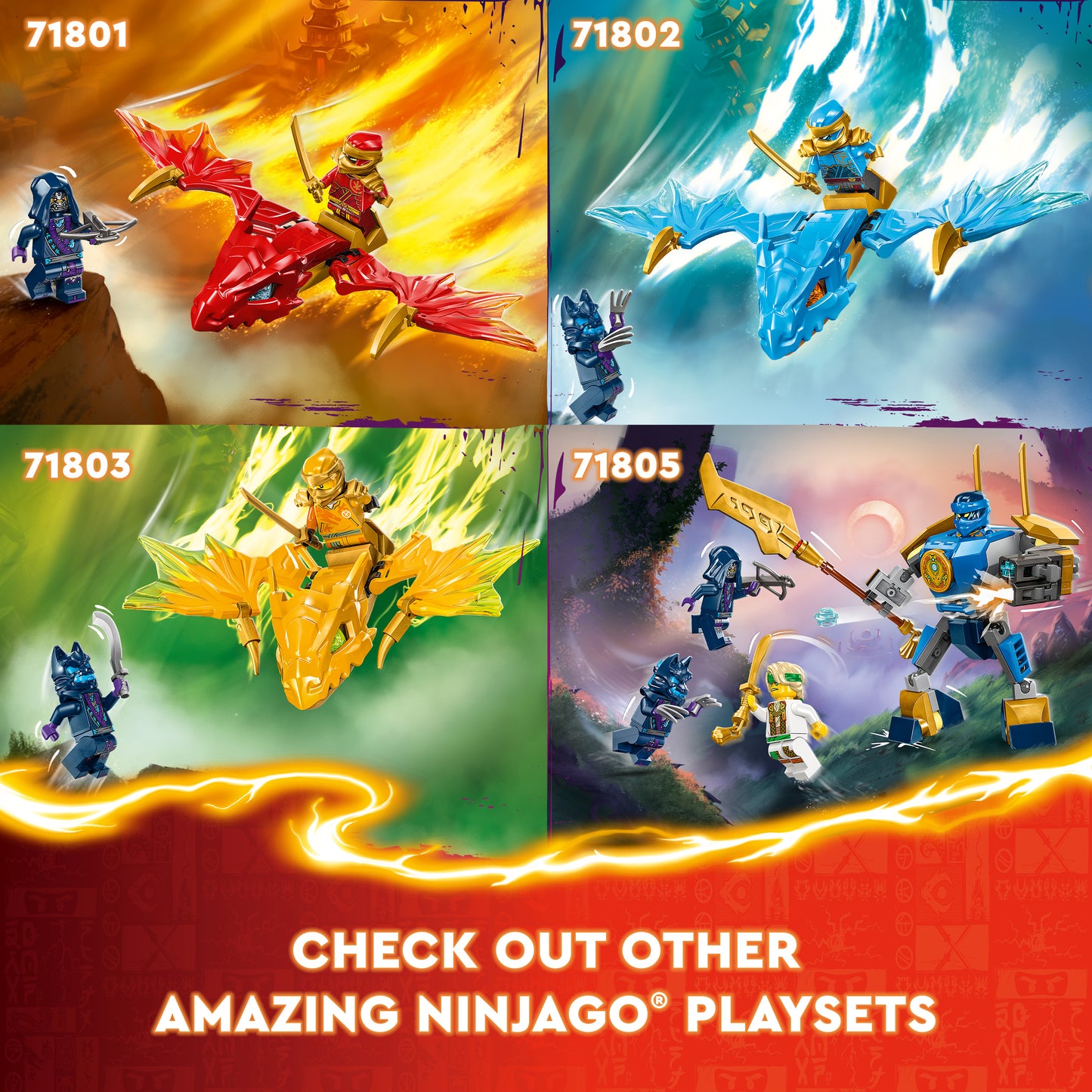 LEGO® Ninjago 71804 Arins Battle Mech