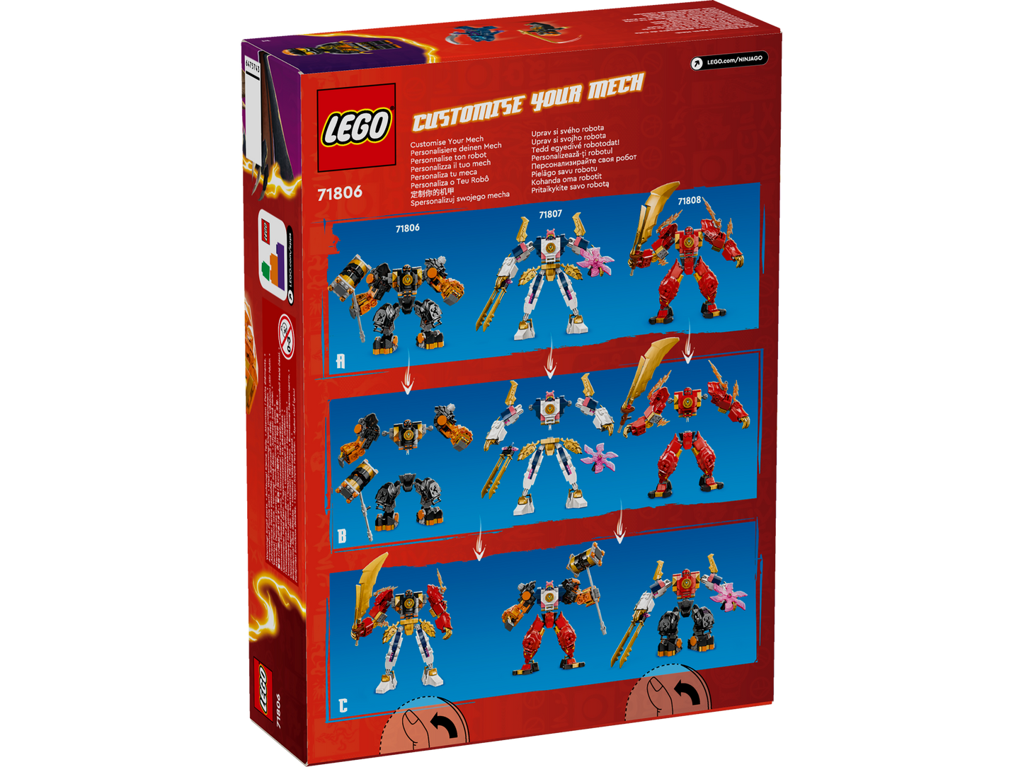 LEGO® Ninjago 71806 Coles Erdmech