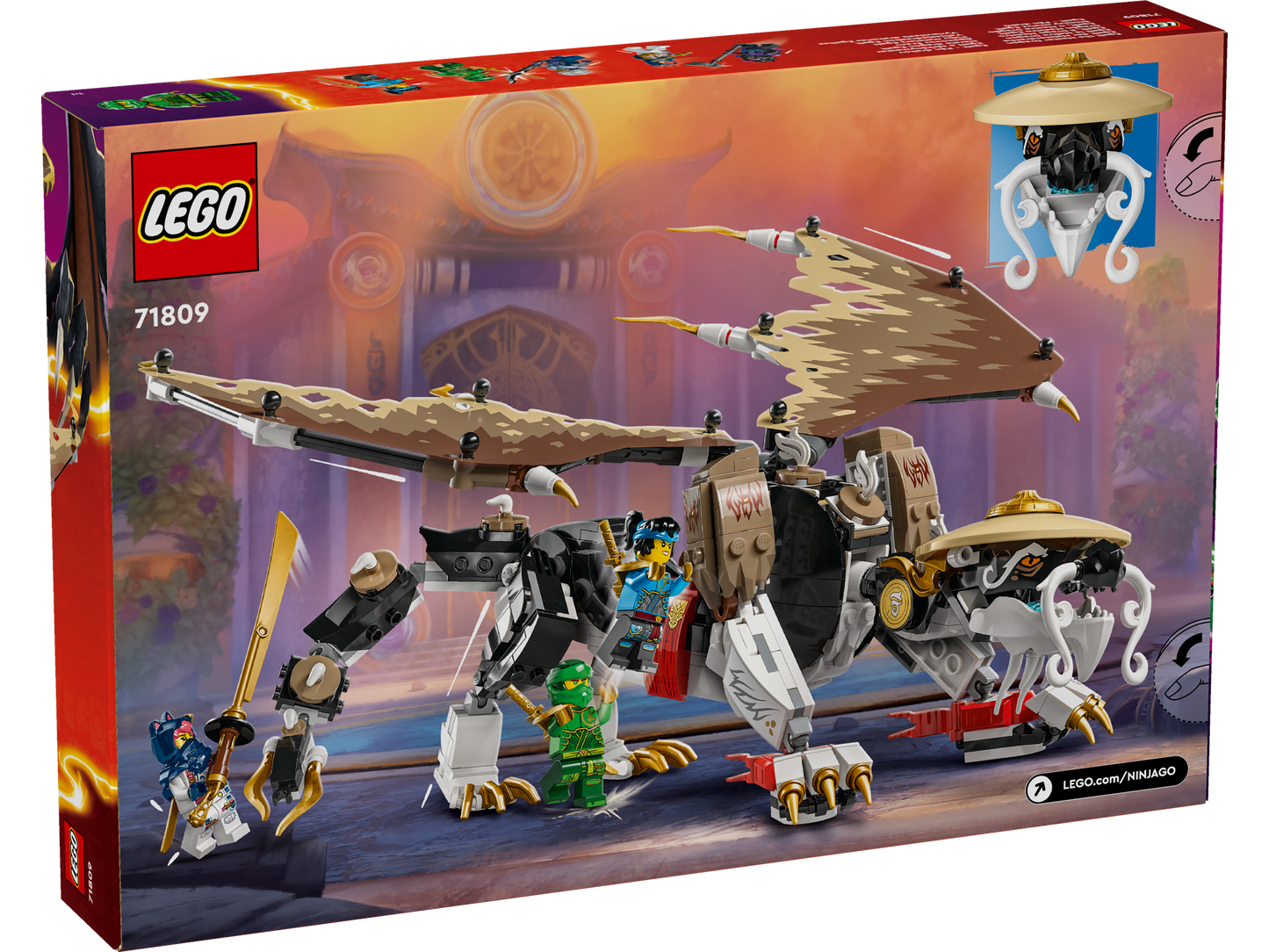 LEGO® Ninjago 71809 Egalt der Meisterdrache