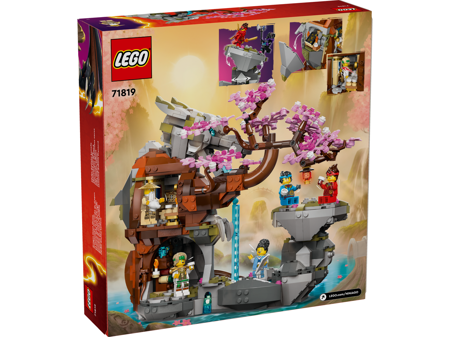 LEGO® Ninjago 71819 Drachenstein-Tempel