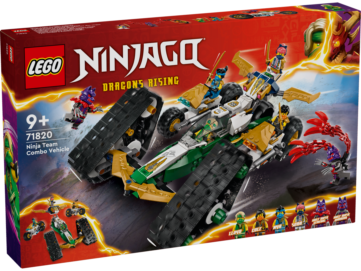 LEGO® Ninjago 71820 Kombi-Raupe des Ninja-Teams