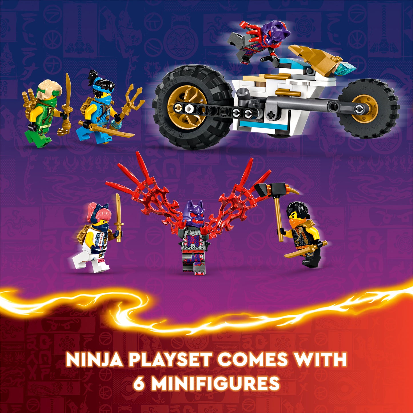 LEGO® Ninjago 71820 Kombi-Raupe des Ninja-Teams