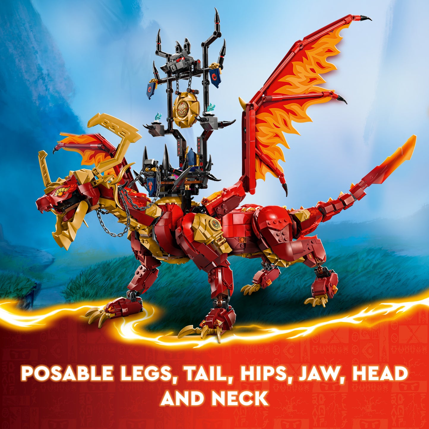 LEGO® Ninjago 71822 Quelldrache der Bewegung