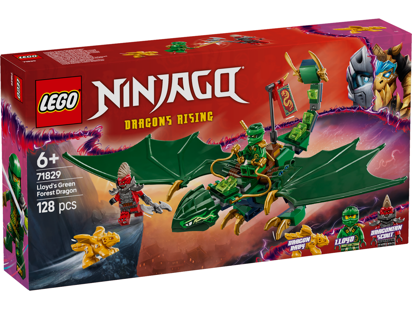 LEGO® Ninjago 71829 Lloyds grüner Walddrache