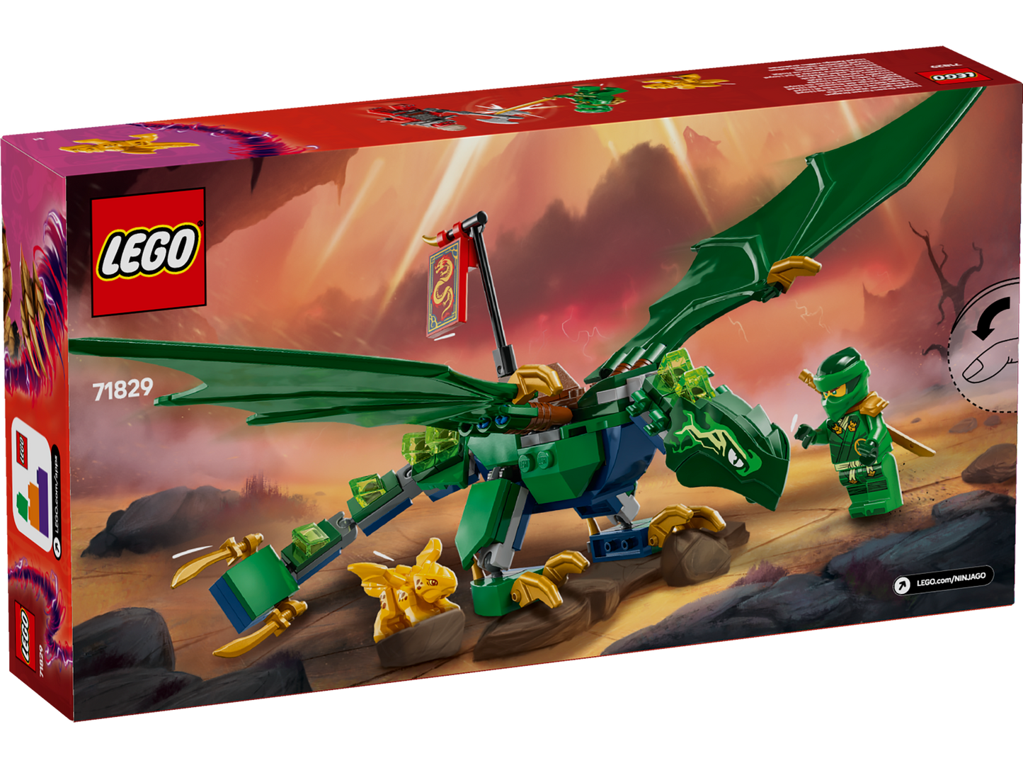 LEGO® Ninjago 71829 Lloyds grüner Walddrache