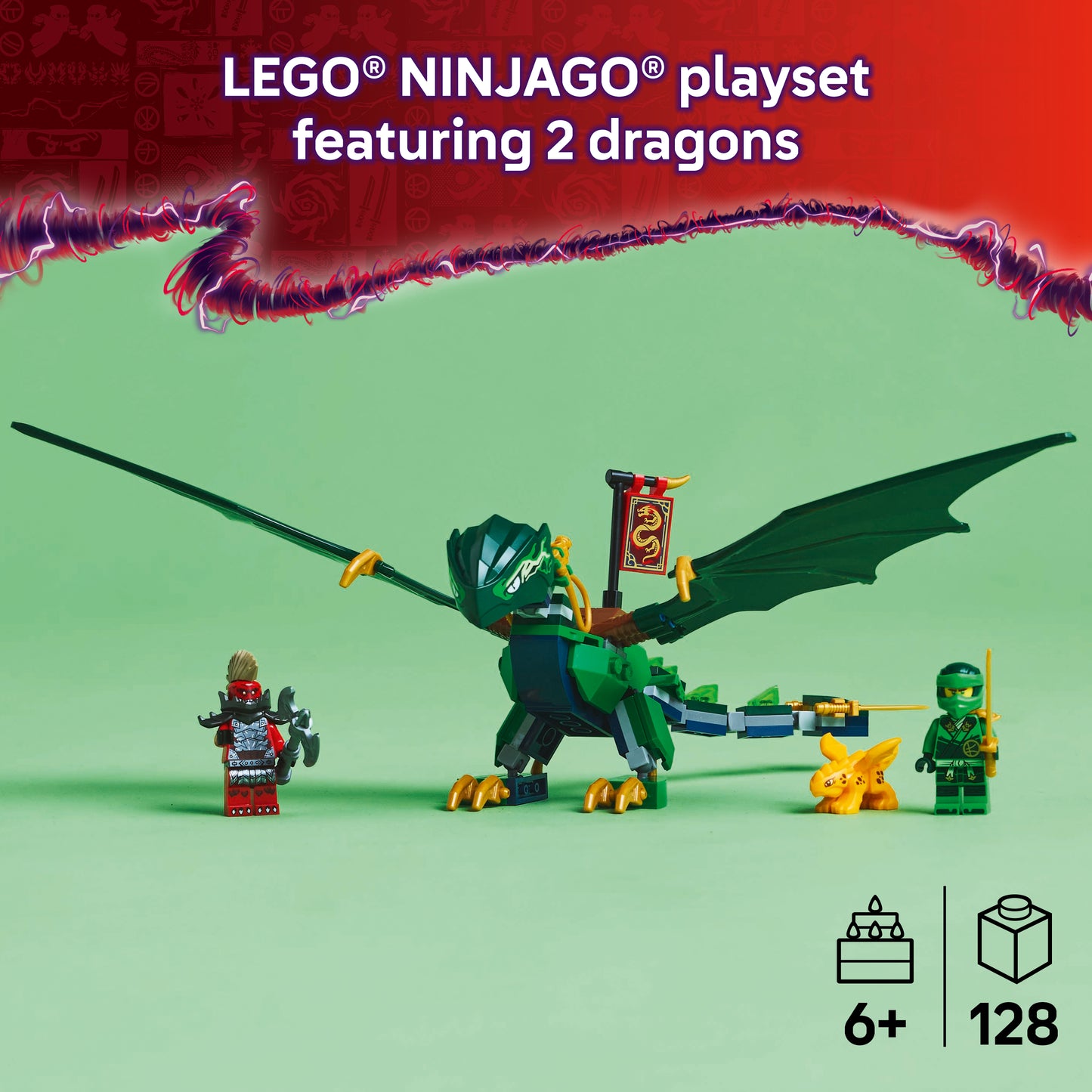 LEGO® Ninjago 71829 Lloyds grüner Walddrache
