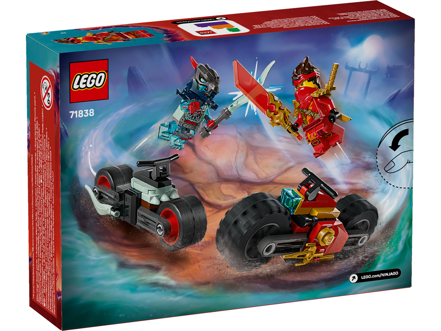 LEGO® Ninjago 71838 Kais Motorradrennen