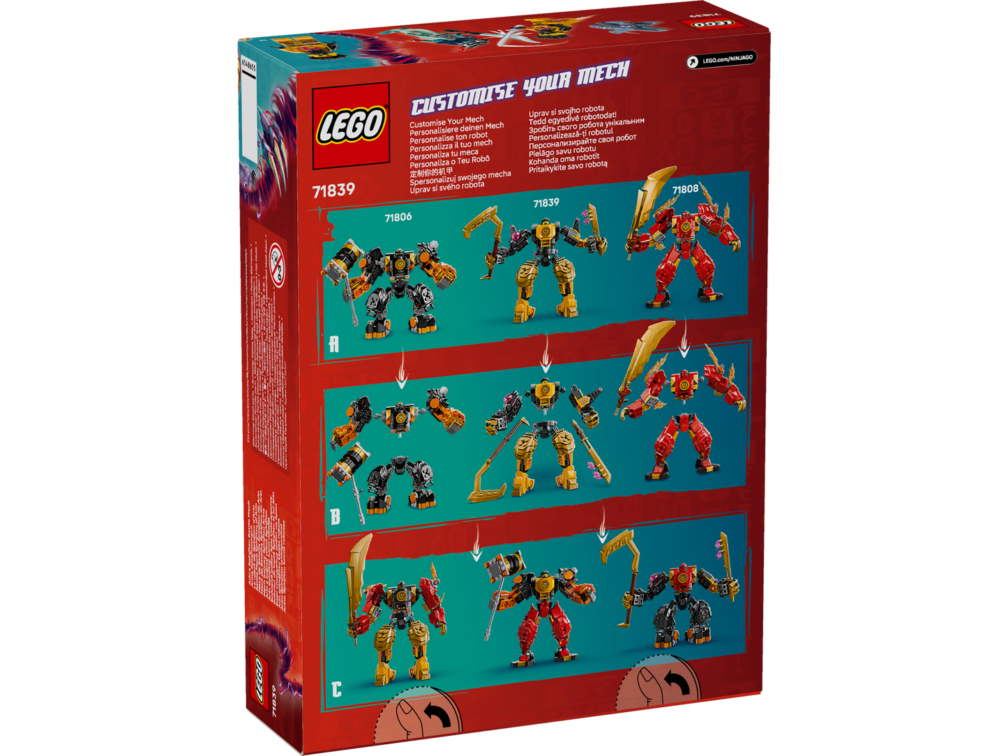 LEGO® Ninjago 71839 Arins Spinjitzumech