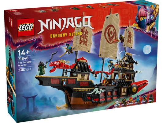 LEGO® Ninjago 71848 Der Tempel-Flugsegler