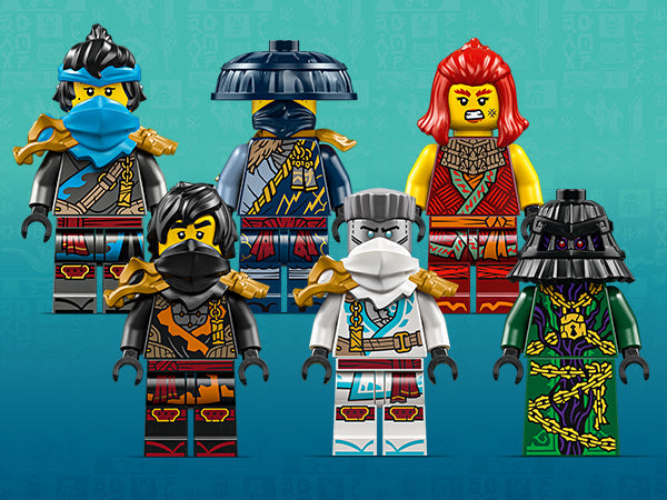 LEGO® Ninjago 71848 Der Tempel-Flugsegler