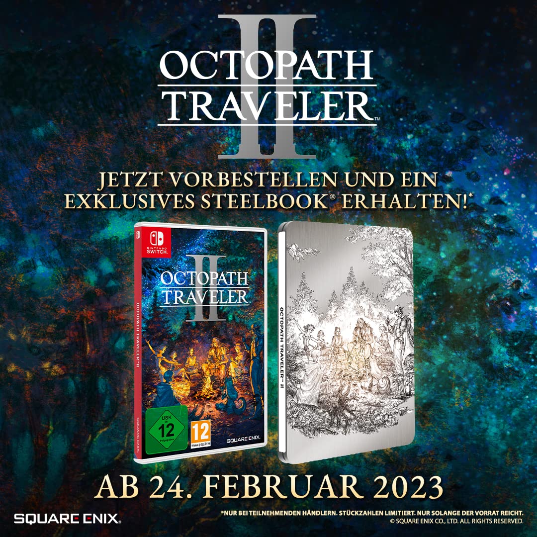 Nintendo Switch Octopath Traveler II Steelbook Edition