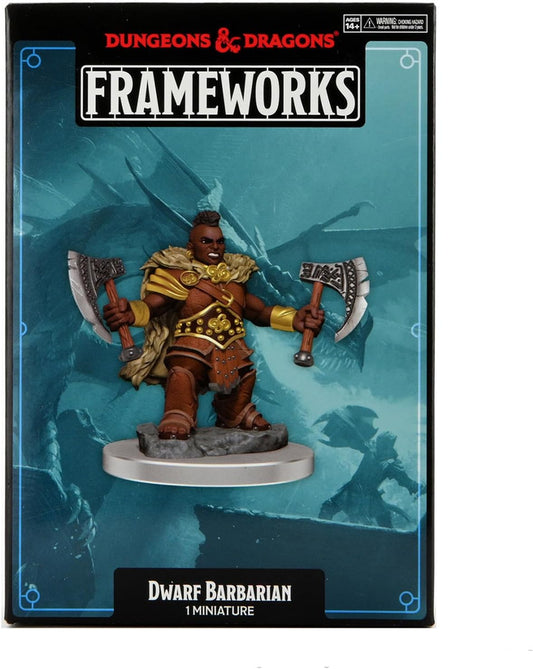 D&D Frameworks: Dwarf Barbarian Female