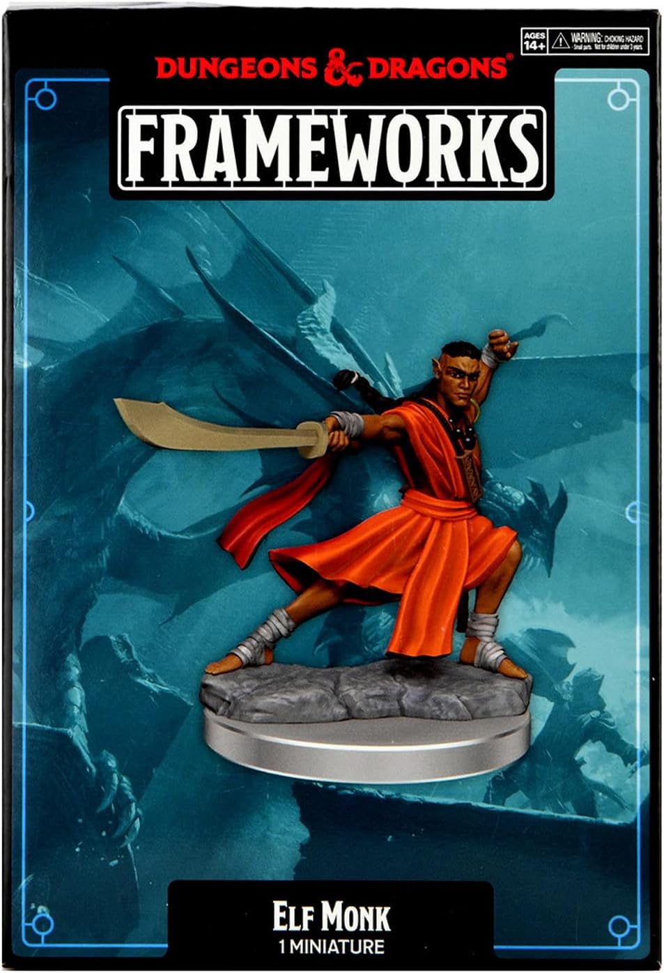 D&D Frameworks: Elf Monk Male