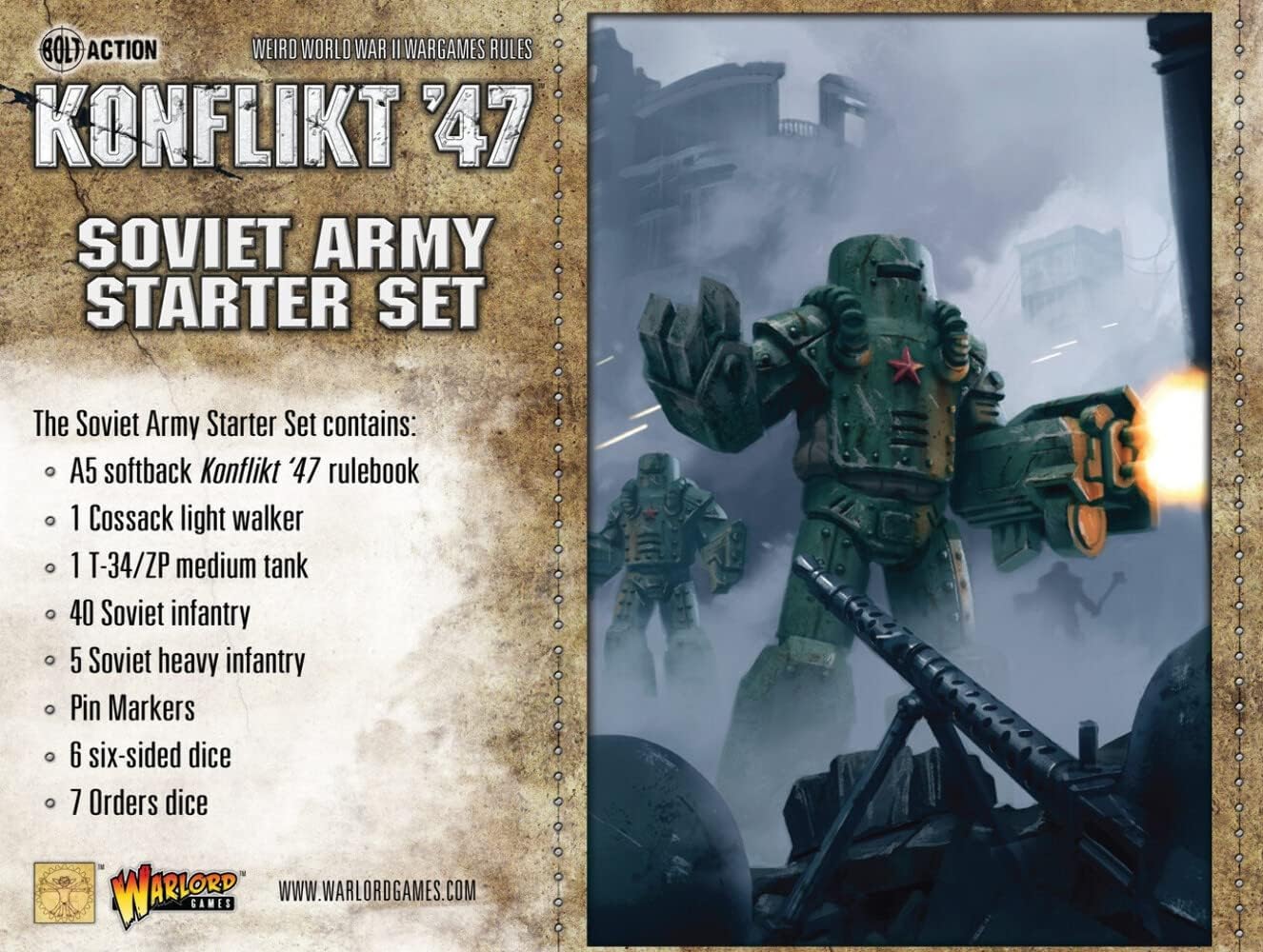 Warlord Games - Konflikt 47 - Soviet Starter Set - 451510801