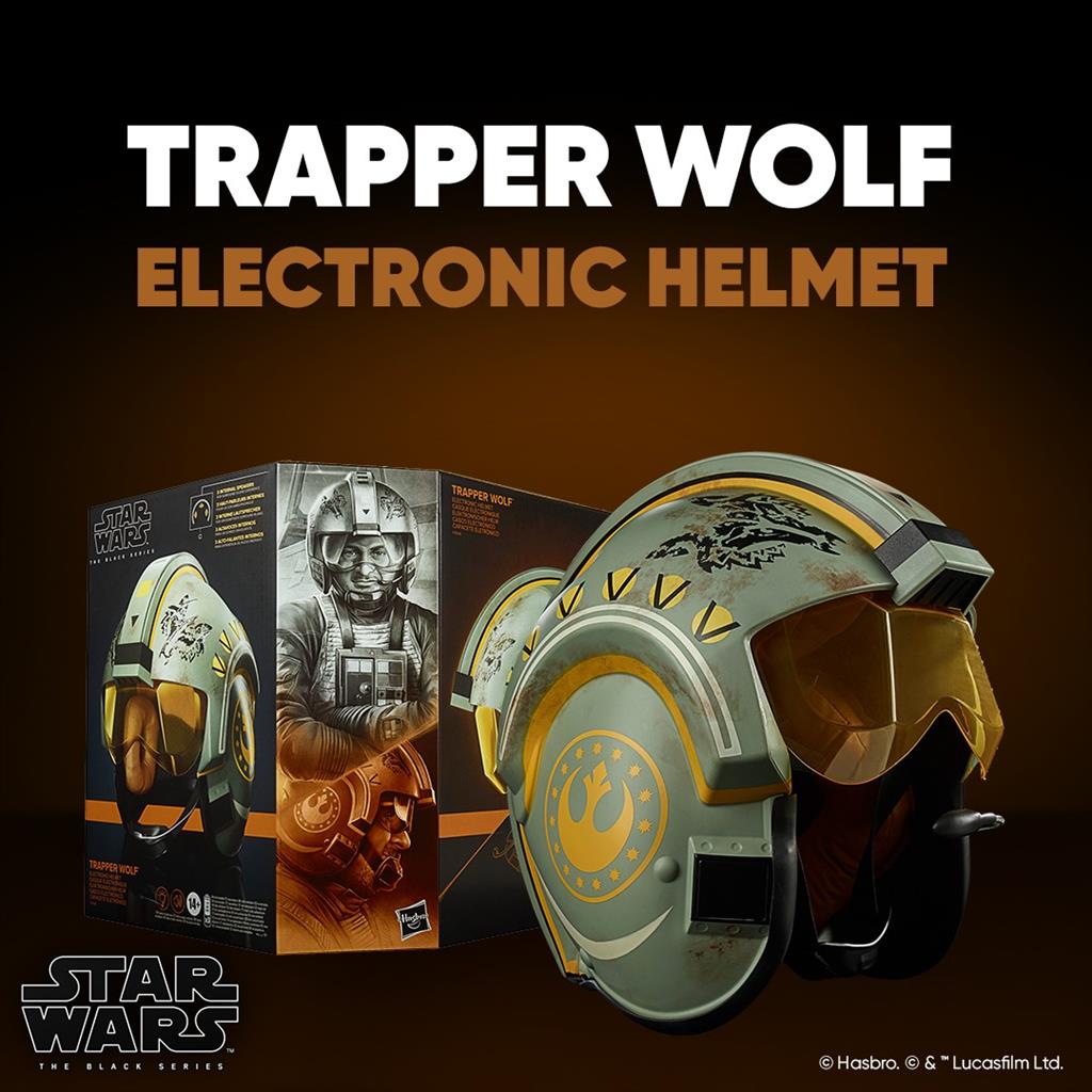 Star Wars The Black Series Trapper Wolf Electronic Helmet