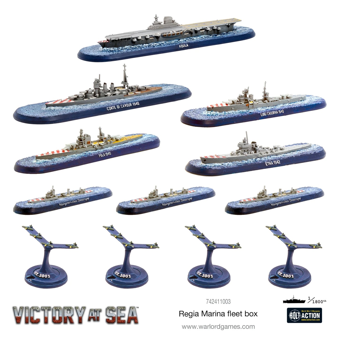 Victory at Sea - Regia Marina fleet box -742411003