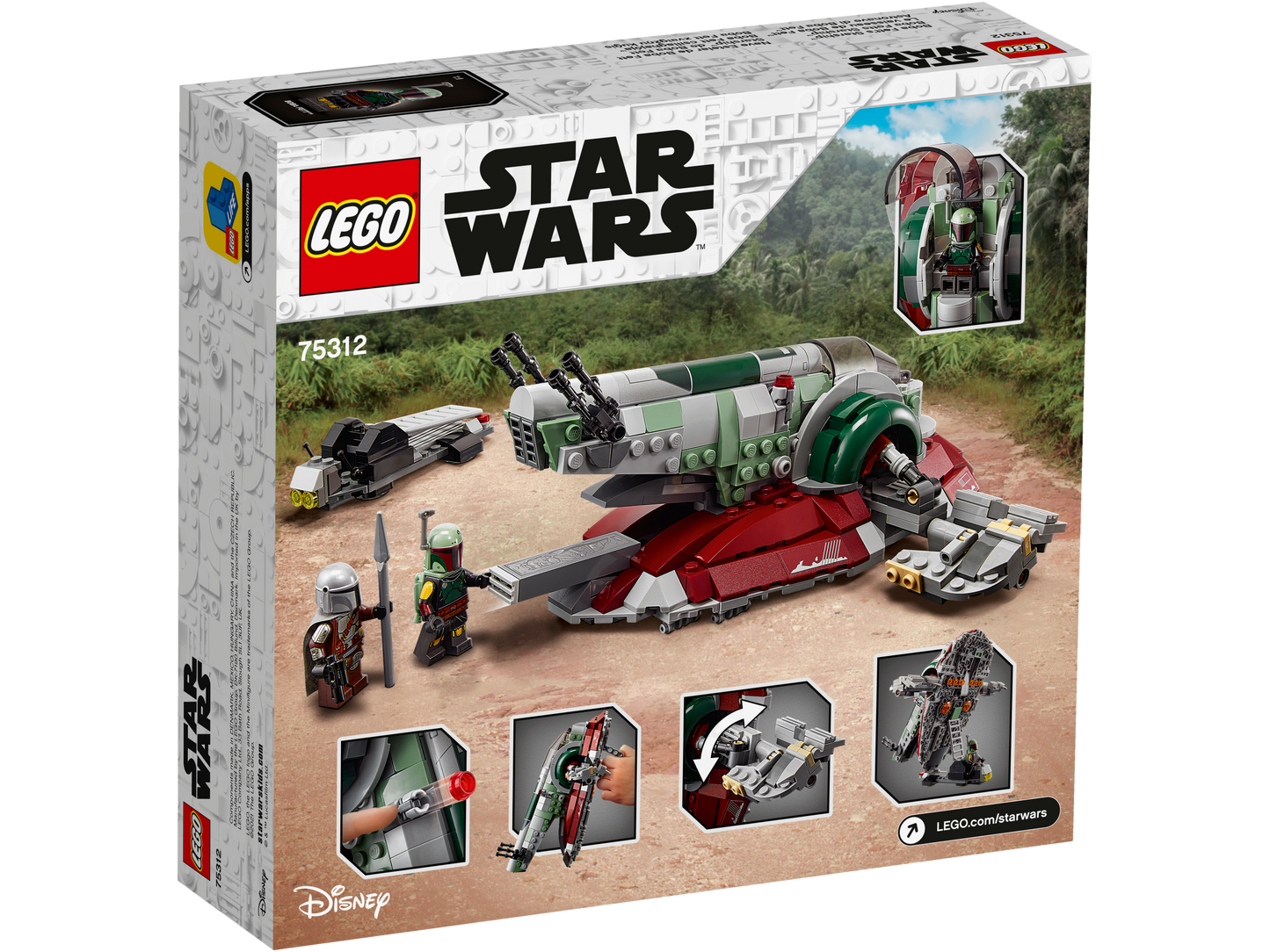 LEGO® 75312 - Star Wars: Boba Fetts Starship