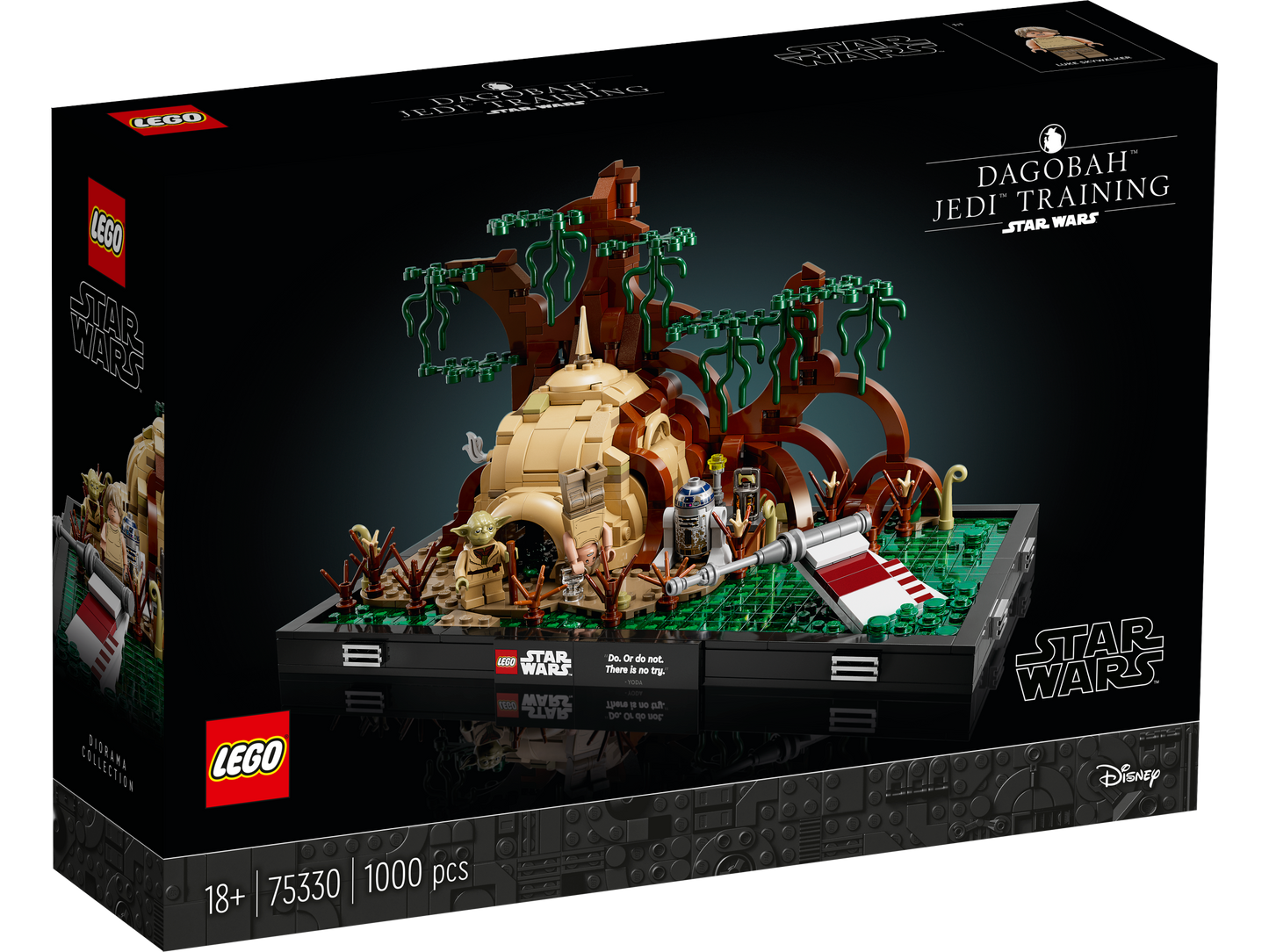 LEGO® Star Wars 75330 Jedi™ Training auf Dagobah™ – Diorama