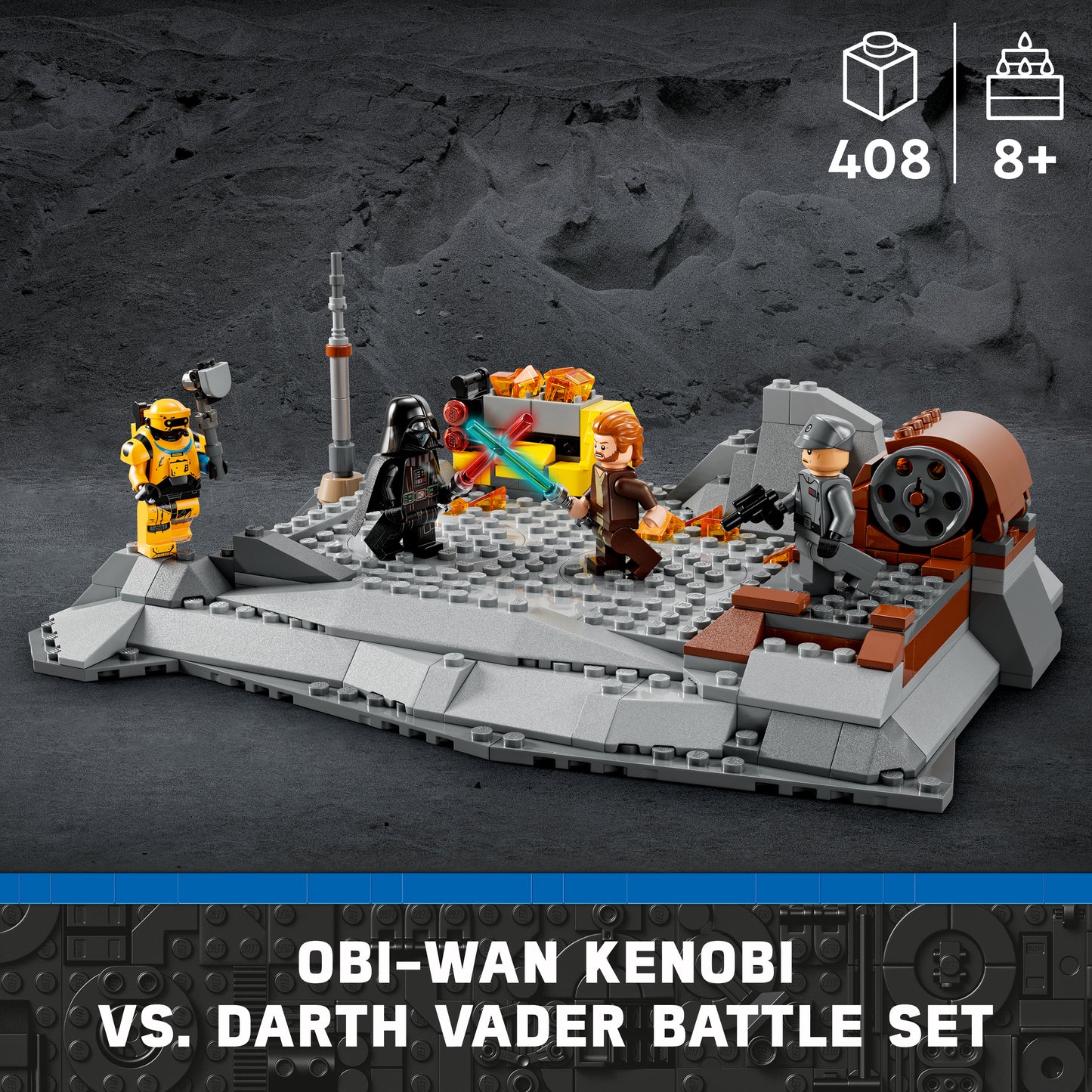 LEGO® Star Wars 75334 Obi-Wan Kenobi™ vs. Darth Vader™