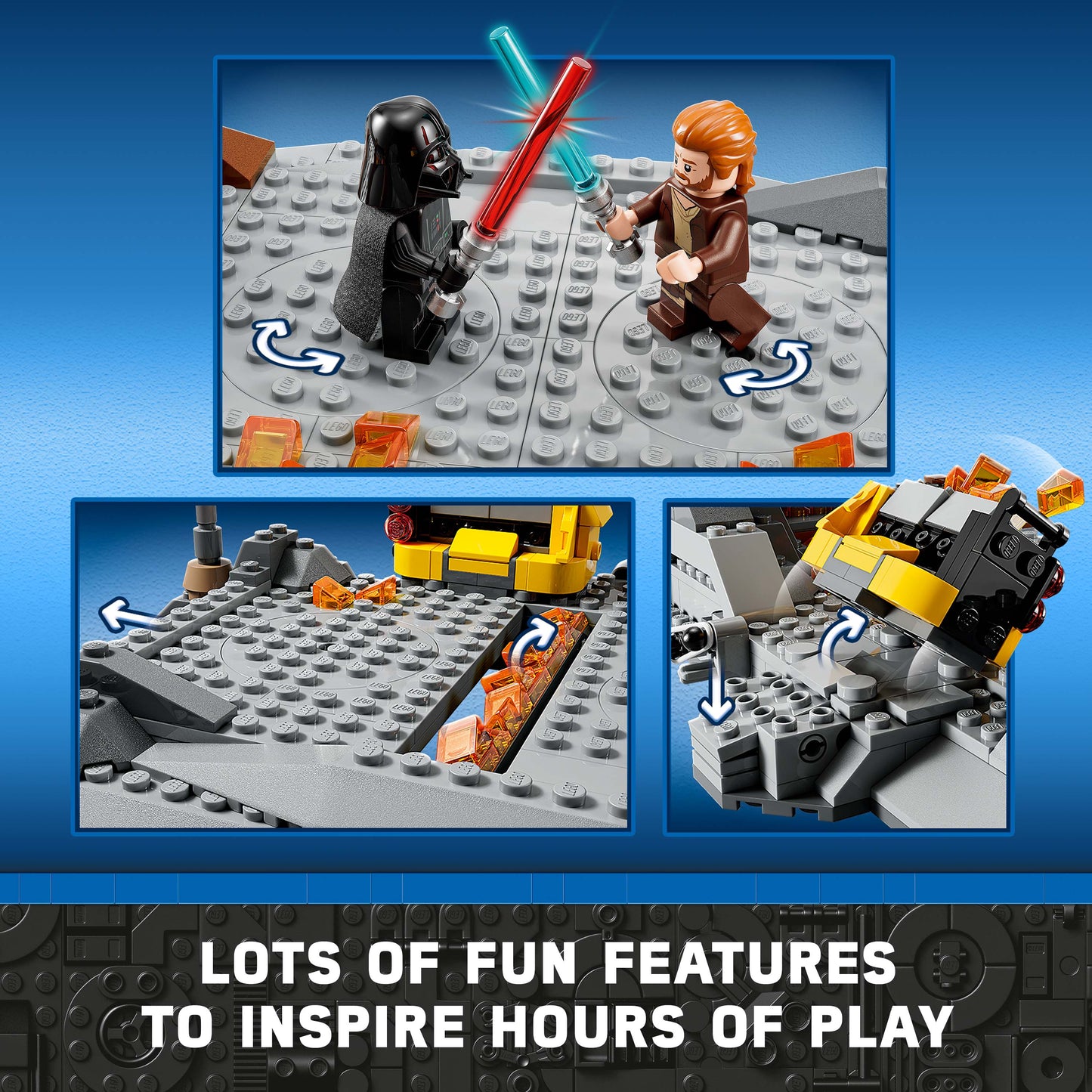 LEGO® Star Wars 75334 Obi-Wan Kenobi™ vs. Darth Vader™